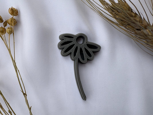 Keramikstempel / Tonstempel / Blume / Frühling / 3D Druck