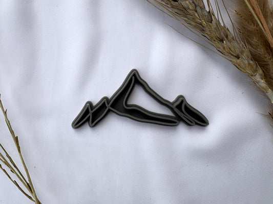 Keramikstempel / Tonstempel / Berge / Mountains / 3D Druck