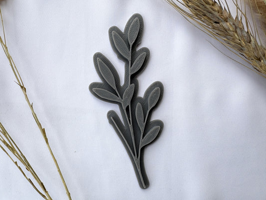 Keramikstempel / Tonstempel / 3D Druck / Gräser / Blätter
