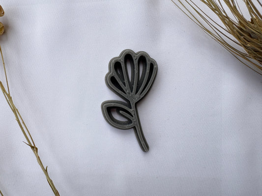 Keramikstempel / Tonstempel / Blume / Frühling / 3D Druck