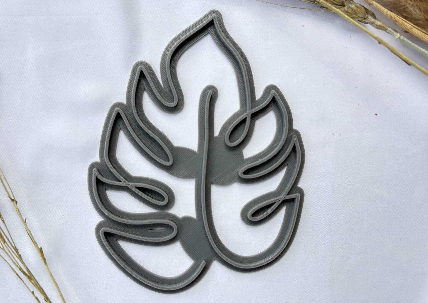 Keramikstempel / Tonstempel / Blatt / 3D Druck