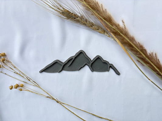 Keramikstempel / Tonstempel / 3D Druck / Sommer / Berge