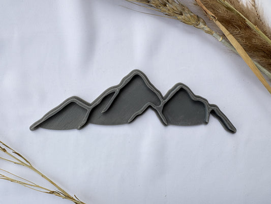 Keramikstempel / Tonstempel / 3D Druck / Sommer / Berge
