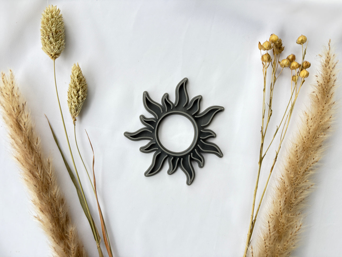 Keramikstempel / Tonstempel / Sonne / Sommer / 3D Druck