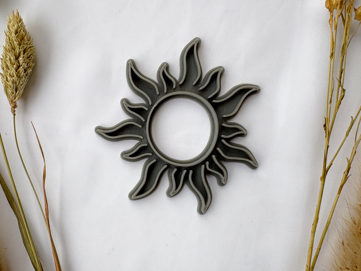 Keramikstempel / Tonstempel / Sonne / Sommer / 3D Druck