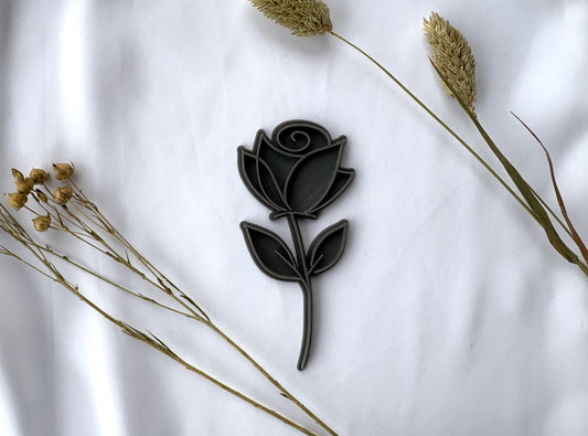 Keramikstempel / Tonstempel / Rose / 3D Druck