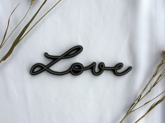 Keramikstempel / Tonstempel / Love / Liebe / 3D Druck