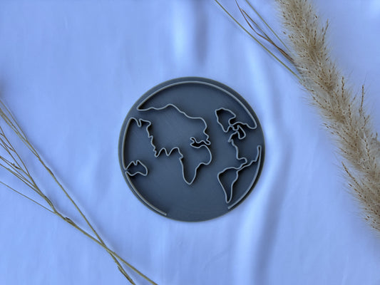 Keramikstempel / Tonstempel / Planet / Weltkugel / 3D Druck