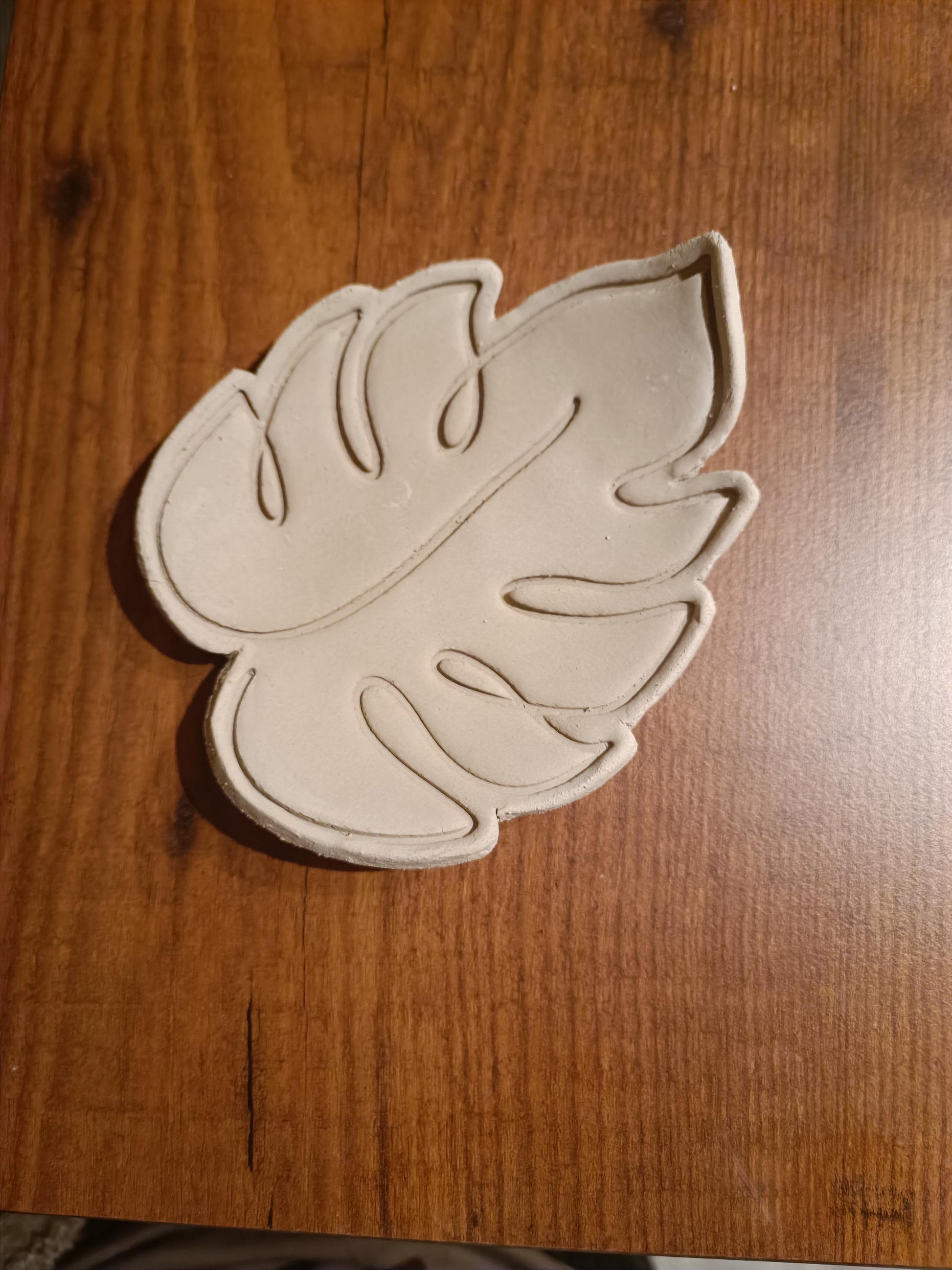 Keramikstempel / Tonstempel / Blatt / 3D Druck