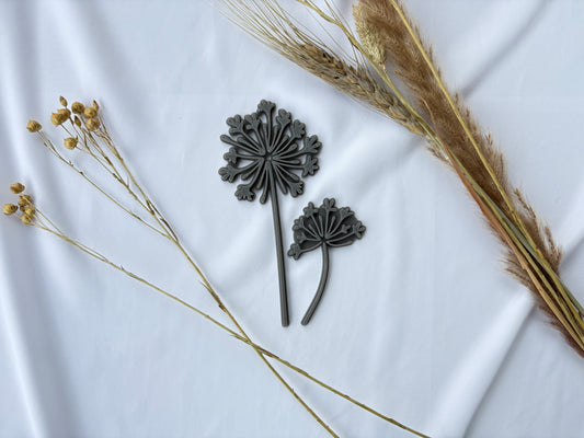 Keramikstempel / Tonstempel / Pusteblumen / 3D Druck