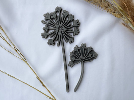 Keramikstempel / Tonstempel / Pusteblumen / 3D Druck