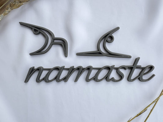Keramikstempel / Tonstempel / Yoga / namaste / 3D Druck