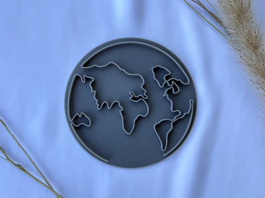 Keramikstempel / Tonstempel / Planet / Weltkugel / 3D Druck