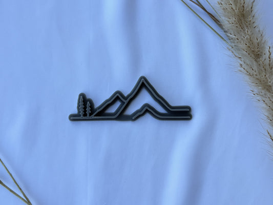 Keramikstempel / Tonstempel / 3D Druck / Sommer / Berge